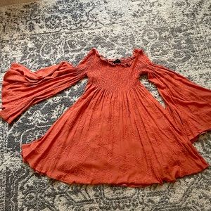 Off the shoulder Flowy dress